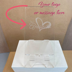 Modern Clear Phone Holder