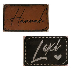 Leather Decal Stickers Personalized