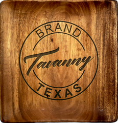 Wood Tray Square Valet