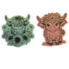 Leather Decal Stickers