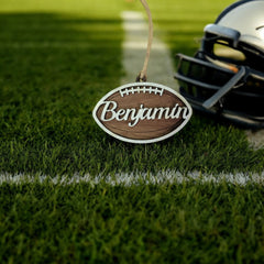 Football Name Tag Charm