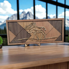 Mighty Moose Line Art