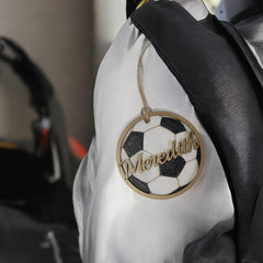 Soccerball Name Tag Charm