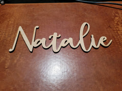 Name in Script - Small