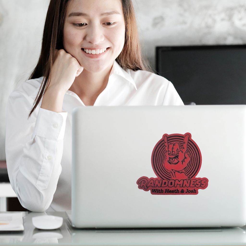 Leather Decal Stickers Logo