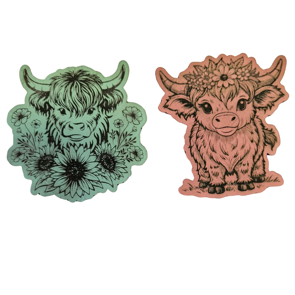 Leather Decal Stickers