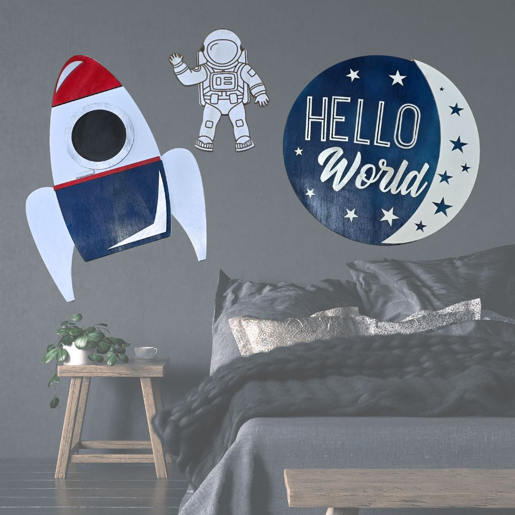 Space Themed Kids Decor