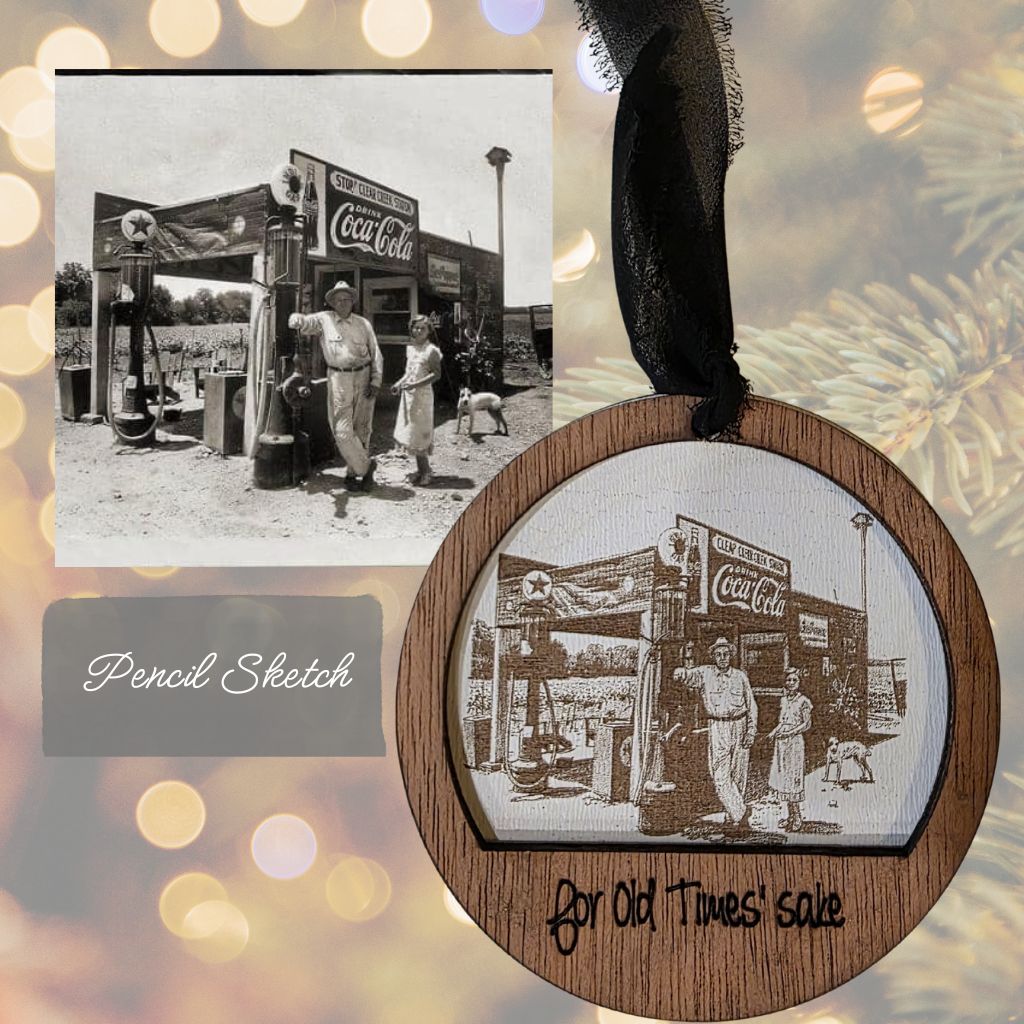 Ornament Photo Pencil Sketch